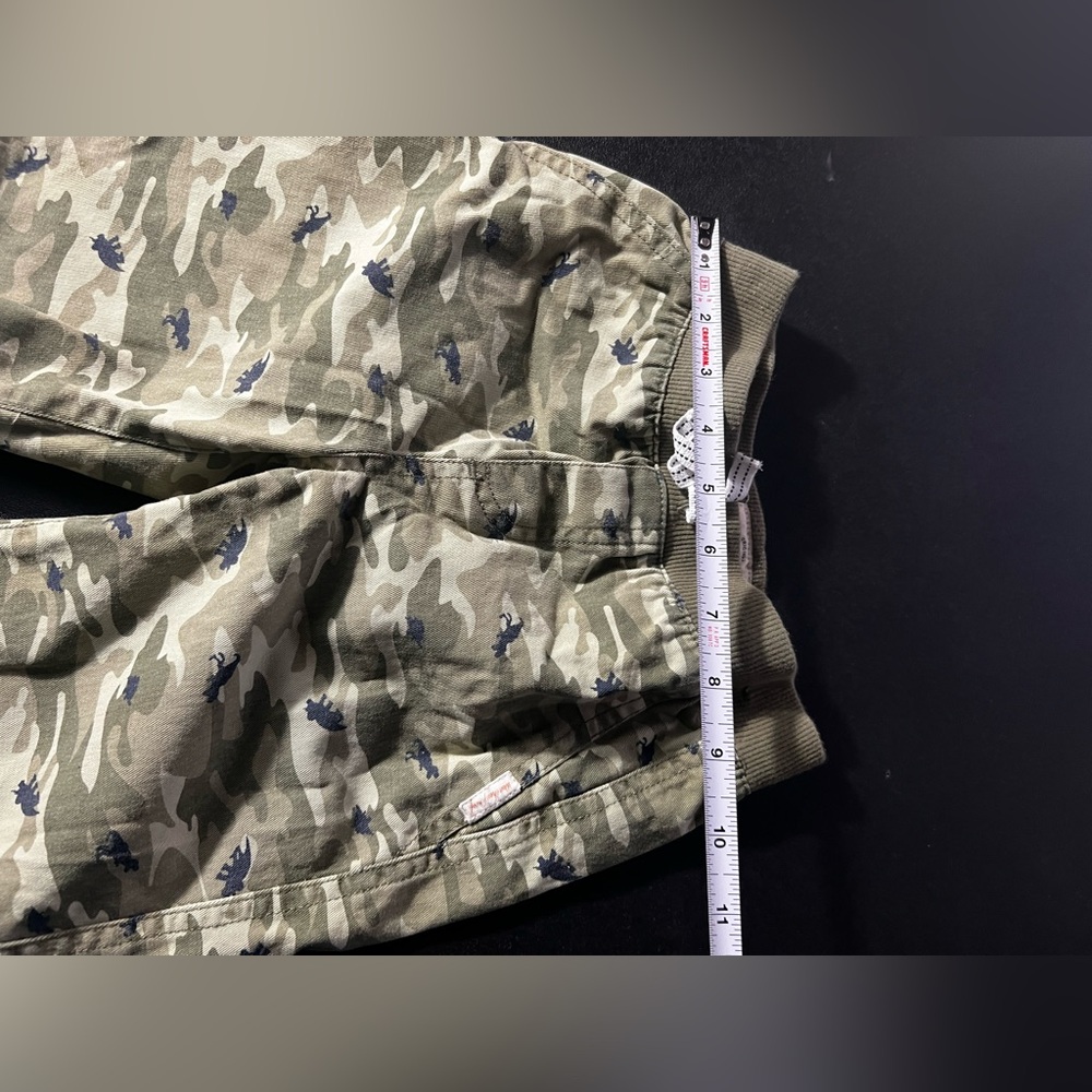 WEATHERPROOF VINTAGE Little Boy 2pc Woven Shirt  Short Set Dinosaurs Size 7 - Picture 9 of 9